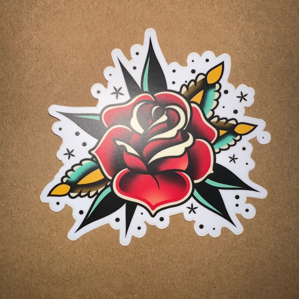 Vintage Roses Stickers - 4 pack - Picture 7 of 9